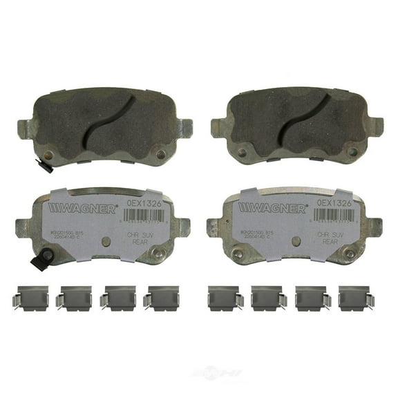 Disc Brake Pad Set Fits select: 2008-2012 CHRYSLER TOWN & COUNTRY, 2008-2012 DODGE GRAND CARAVAN
