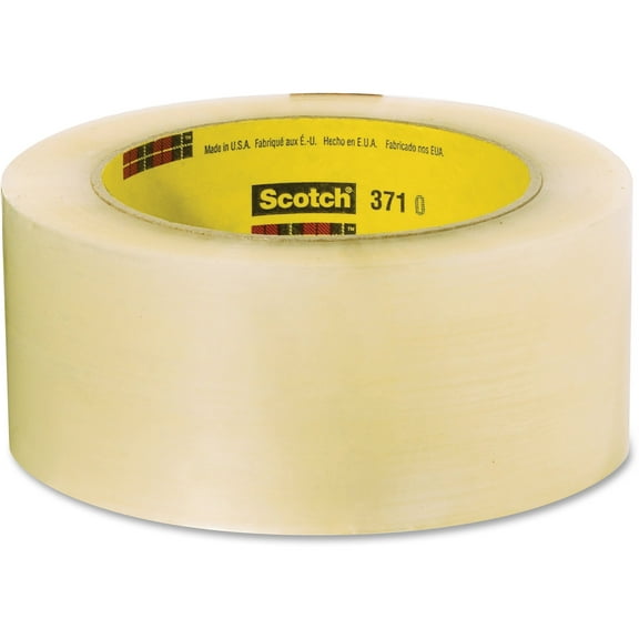 Scotch Box-Sealing Performance Tape 371, Clear, 24 / Carton (Quantity)