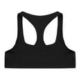 thumbnail image 6 of Yartina Men's Short Solid Sleeveless Y Back Muscle Half Tank Top T-Shirts Sports Bras for Men Black XXL, 6 of 6