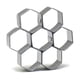 thumbnail image 1 of Mini cortador de galletas hexagonal de panal de acero inoxidable – Herramienta de repostería resistente al óxido para galletas con forma, fondant, pasteles • Utensilio de cocina fácil de limpiar, 1 of 4