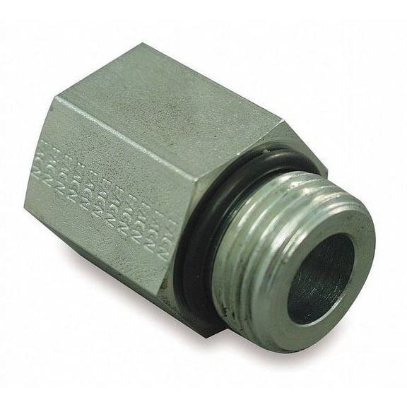 Eaton Aeroquip Hose Adapter,3/8",NPTF,5/8",ORB 2216-6-10S