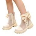 thumbnail image 5 of YMUQEIGH Children's Boots Kids Girls' Boots Outdoor Lace Up Boots Ankle Boots Short Toddler/Little Kids Boots Boys' boots, 5 of 7