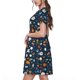 thumbnail image 2 of Disketp Ball Sports para Vestido de Manga Corta para Mujeres, Vestidos de Verano para Mujeres, Casual y Holgado para la Playa, 2 of 6