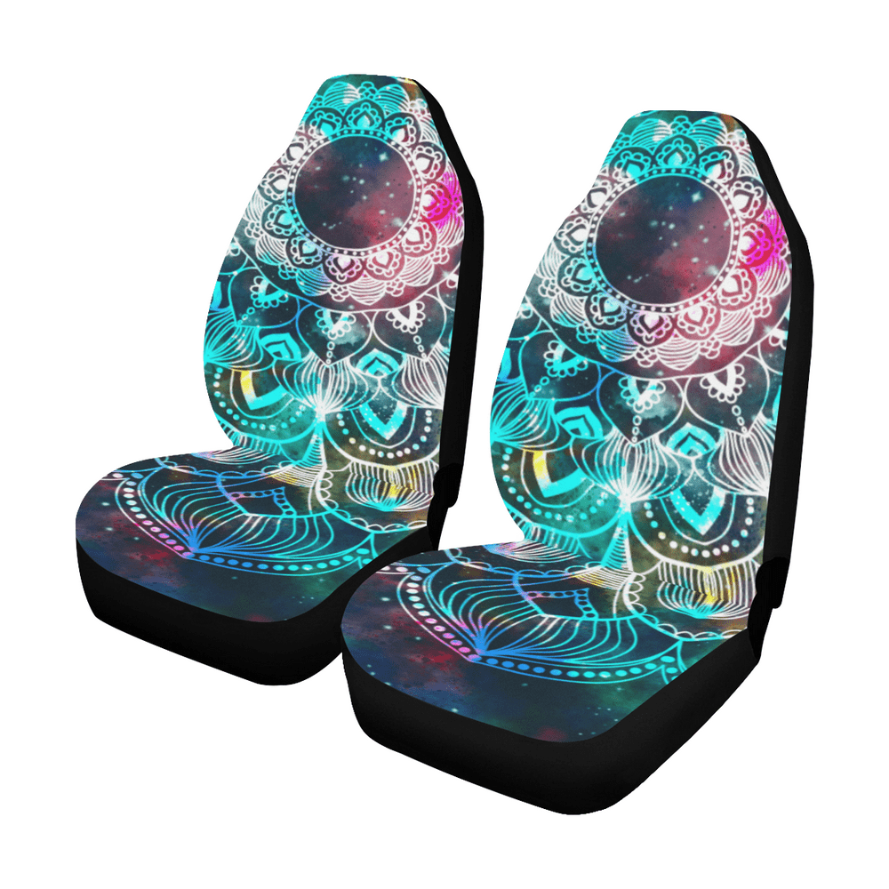 2Pcs/set Car Front Seat Covers Front Seat Protector Four Seasons