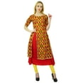 thumbnail image 6 of Phagun Women Ethnic Top Cotton Abstract Pattern Kurti Tunic Dress Designer Kurti, 6 of 6