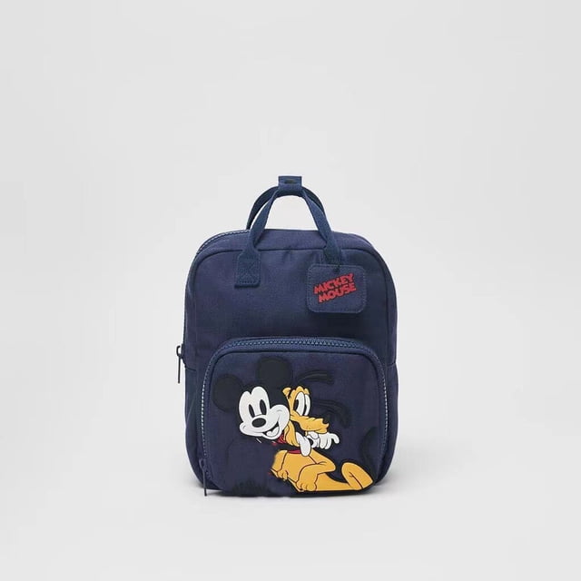 Mochila escolar para niños de Mickey Mouse de Disney, mochila de dibujos animados para niñas de jardín de infantes, mochila bonita, mochila de dibujos animados, regalos para niños Gao Jinjia LED