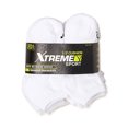 thumbnail image 2 of Xtreme Sport Boys Half Cushion No Show Socks, 20-Pack, Sizes 8-10, 2 of 2