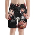 thumbnail image 6 of My Hero Academia Swim Trunk, Beach Board Shorts For Boys Girls, Quick Dry Swimsuit With Mesh Linning, Swimming Trunks For Kids Teens, 6 of 9