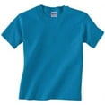 thumbnail image 2 of Gildan Boys 100 Percent Cotton Short Sleeve Taped Neck T-Shirt. 5000B, 2 of 2
