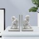 thumbnail image 4 of Sujetalibros de escultura de estatuas de ángel, soportes de libros creativos, adorno para manualidades para escritorio, dormitorio, estantería, regalo mayimx Sujetalibros, 4 of 9