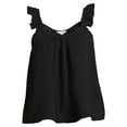 thumbnail image 5 of Terra & Sky Women's Plus Size Ruffle Strap Tank Top, 5 of 5
