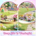 thumbnail image 3 of Friends Roller Coaster Castle Building Set, 749 Pcs Pink Princess Amusement Park STEM Construction Kit, Educational Building Toys, Christmas Birthday Gifts for Kids Girls Boys Age 6+, 3 of 7