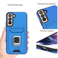 thumbnail image 5 of CoverON For Samsung Galaxy S22 Plus Case, KickStand Ring Credit Card slot Rugged Phone Cover Magnetic holder, Blue, 5 of 10