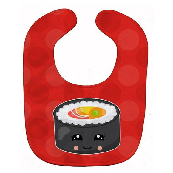 Carolines Treasures BB8800BIB Sushi Roll With Face Baby Bib