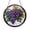 Acrylic 3.5 Inch, variant on Vibrant Grapes Stained Glass Window Hanging, Wine-Themed Home Decor, Gift Idea for Wine Lovers or Garden Enthusiasts