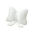 thumbnail image 3 of Lunxisen 1 Pcs Bow Pillow Bow Shaped Pillow Decorative, Soft Bowknot Throw Pillow Sofa Lumbar Pillow Car Backrest Cushion,Novelty Bow Pillow Plush Cushion Home Car Decoration, 3 of 9