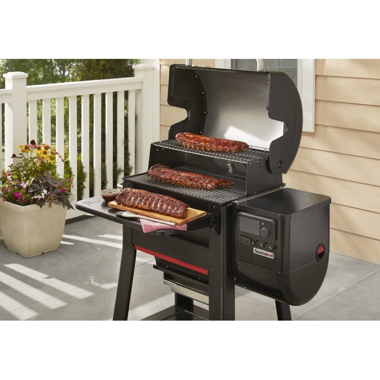 Weber-Stephen Products 126944 24 in. Front Table for Sear Wood 600