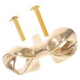 thumbnail image 1 of unbranded Manija De Gabinete De Latón Dorado Con Bowknot Vintage Y Estilo Único, 1 of 8