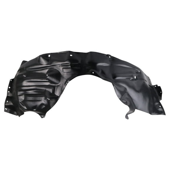 TRQ Front Right Inner Fender Liner Black Passenger Side Fits Select 2019 Toyota RAV4 TO1249229
