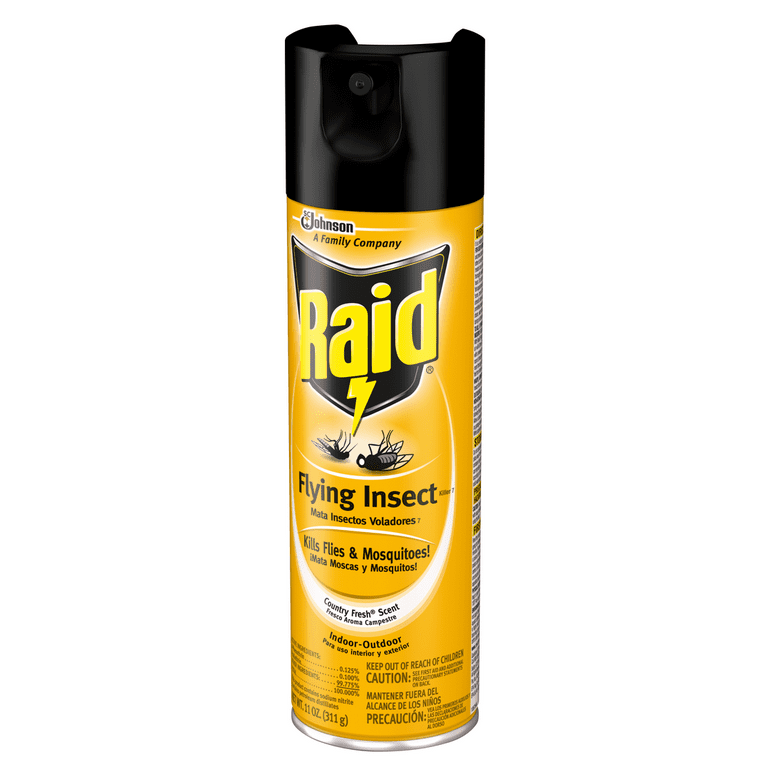 Raid Flying Insect Killer Country Fresh 11 oz - Walmart.com
