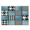 thumbnail image 1 of Rustic Cutting Board, Digital Graphic with Denim Forms and Colored Minimalist and Lines Print, Decorative Tempered Glass Cutting and Serving Board, Large Size, Multicolor, by Ambesonne, 1 of 1