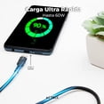 thumbnail image 4 of Cable ACTECK LINX PLUS CC420 USB C a USB C 1 Metro Negro AC-934855, 4 of 5