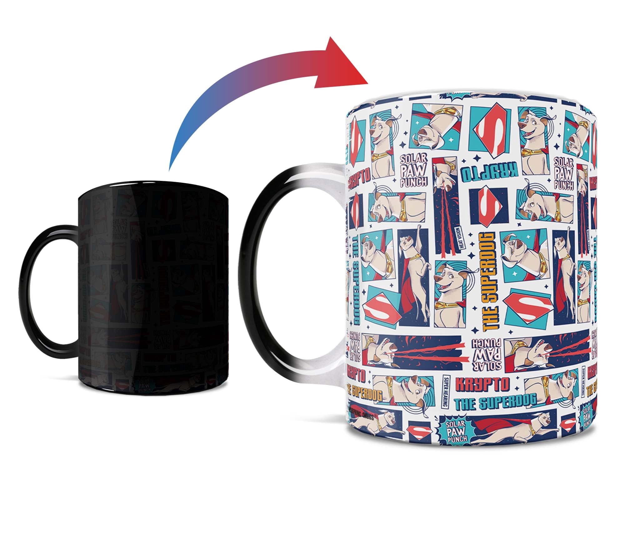 Superman 2025 (A Man Can Fly) Morphing Mugs® Heat-Sensitive Mug