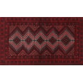 thumbnail image 1 of Ahgly Company Indoor Rectangle Traditional Burgundy Brown Persian Area Rugs, 7' x 10', 1 of 6