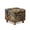 Camo Forest Print Beige, variant on SCRAWLGOD Maple Leaf Print Brown Beige Ottoman Cover Square, Square Stretch Ottoman Slipcovers Soft Storage Foot Rest Cover with Elastic Bottom, Machine Washable