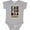 AC-Heather Grey, variant on Inktastic Sacramento California Gifts Boys or Girls Baby Bodysuit