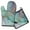 Green Purple Gold, variant on White Rose Gold Marble Pattern Kitchen Oven Mitt and Pot Holder Sets 2 Pcs for Baking, Cooking and Grilling, Heat Resistant Up To 392 °F