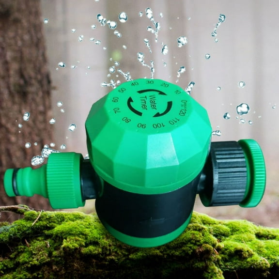 TOPRenddon Mechanical Water Timer for Garden Hose - Adjustable Irrigation Controller with 2 Hour Settings - Outdoor Sprinkler System Timer for Drip/Soaker Systems