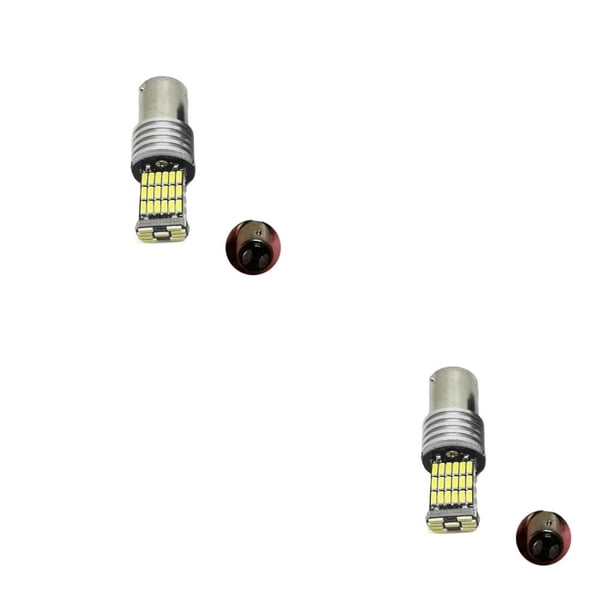 Scienceny Brillante 990 lúmenes 1156 1157 T15 T20 LED Bombillas Coche Señal de giro Luces de marcha atrás No. 4 2piezas