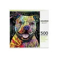thumbnail image 1 of Dean Russo Beware Pit Bull 500 Piece Jigsaw Puzzle, 1 of 7