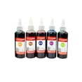 thumbnail image 1 of 5 Bottles Kit Muti-Color Dyes Permanent Paint For DIY Arts ClotheS Fabric 520ml, 1 of 1