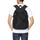 thumbnail image 4 of Fotbe Abstract Black And White Waves Mochila para Hombre y Mujer - Tela Oxford 600D Resistente - Mochila Impermeable de Gran Capacidad para Escuela, Viajes y Senderismo, 4 of 6