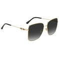 thumbnail image 4 of Jimmy Choo Women's HESTER 59mm Sunglasses, Gold, 4 of 5