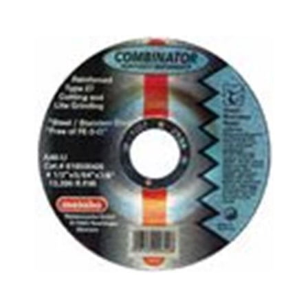 Metabo 469-616500420 Wheel- 4.5 in. Dia- 0.45 in. Thick- A 46 U Grit Stainless Steel