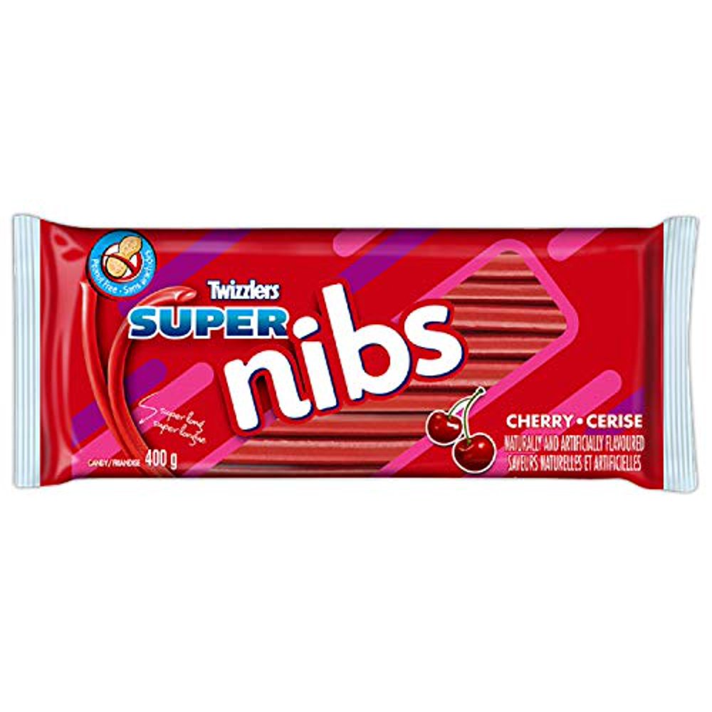 Twizzlers Super Nibs Cherry Flavored (400g / 14oz per pack) Walmart