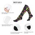 thumbnail image 6 of Bixox Avocado Love Print Compression Socks,Compression Socks Women & Men Circulation for Medical,Running,Athletic, 6 of 7