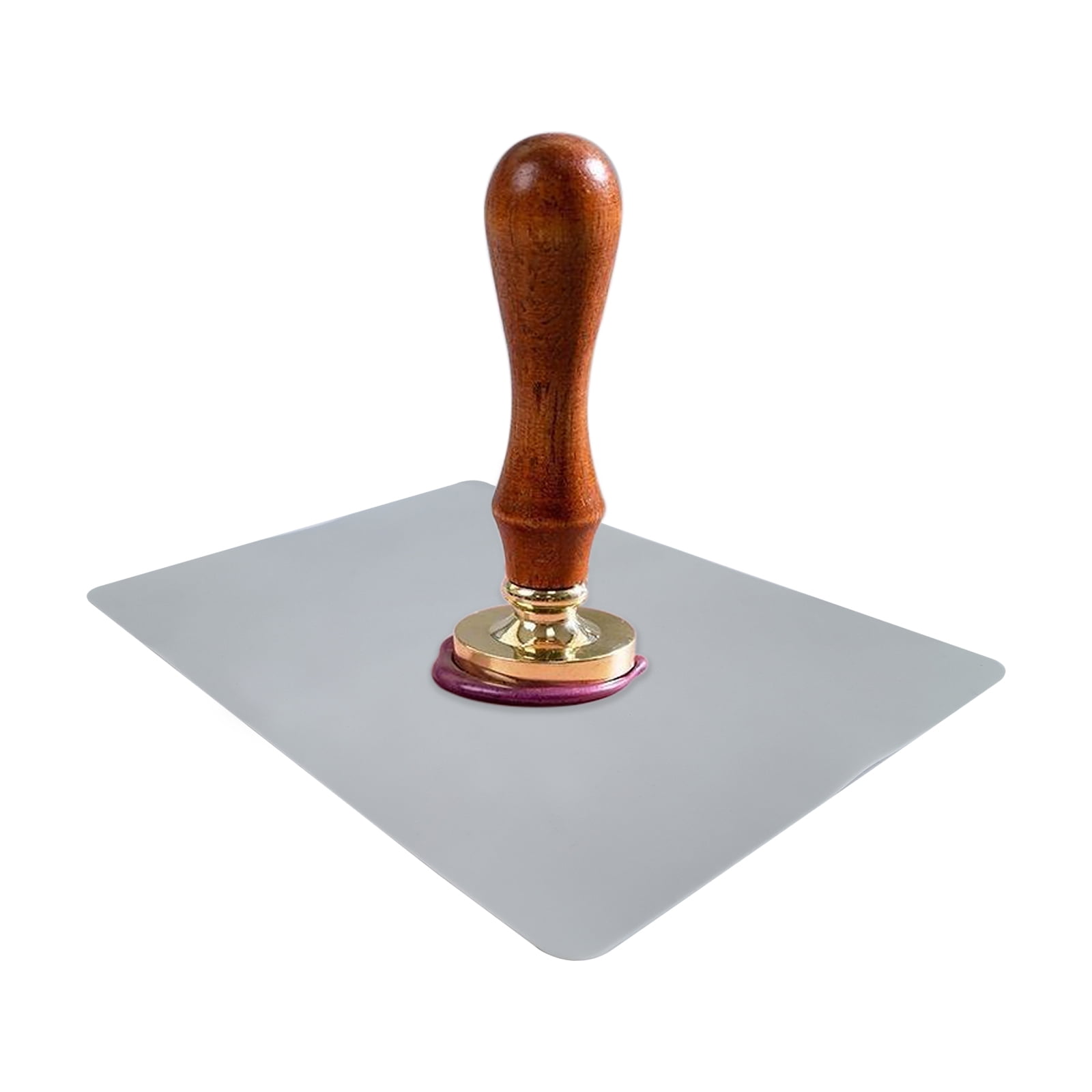 Light Gray Wax Silicone Mat by Recollections – 8" x 6" Heat-Resistant Surface for Sealing Wax Projects - Nonstick & Reusable - 12 Pack
