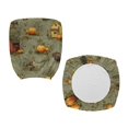 thumbnail image 2 of CHAQLIN Thanksgiving Office Computer Chair Covers in Pumpkin Farm Pattern, Set of 2 Stretch Washable Fabric Covers for Boss Chair and Armchair, 2 of 8