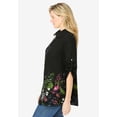 thumbnail image 4 of Woman Within Plus Size Snap Swing Pocket Tunic, 4 of 6