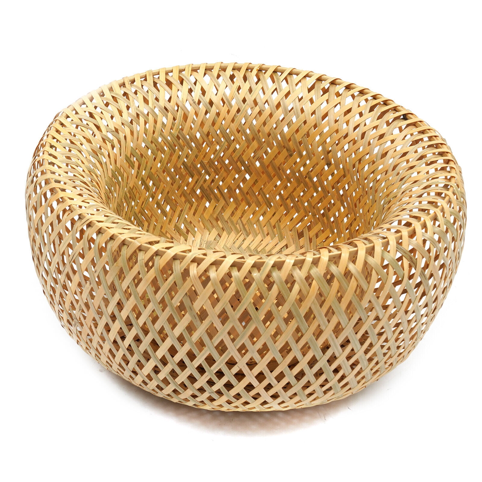 110V Vintage Pendant Light Bamboo Wicker Rattan Shade Ceiling Lamp Hanging Fixture for living room, bedroom
