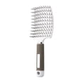 thumbnail image 4 of Nylon Pin Wide Tooth Smooth Hair Large Curved Comb Arc Hairdressing Comb Ribs Curly Hair Comb Massage Air Cushion Comb Men and Women Styling Comb, 4 of 5