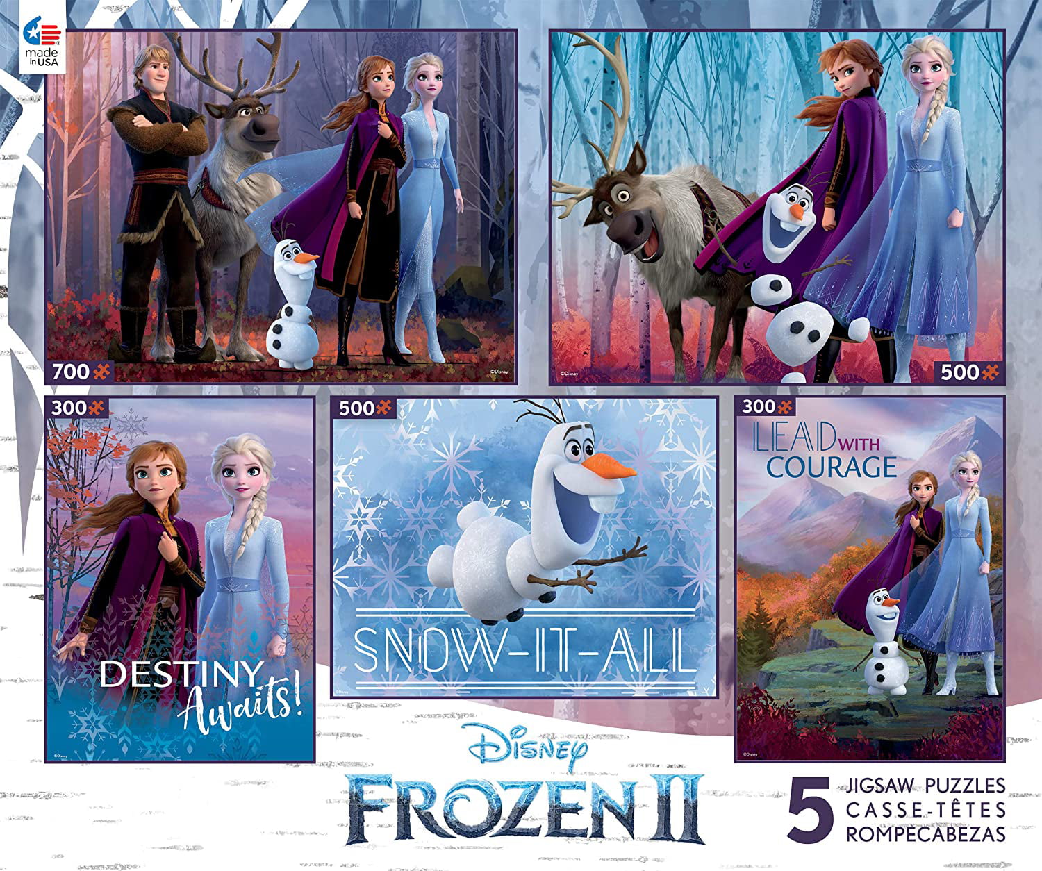 Details about   Disney Frozen II Elsa 500 Piece Puzzle 464 
