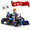 Blue, variant on Xuanlur 24V Ride on Tractor with Remote Control, 24V Ride on Toy for Big Kids 3+, Kids Electric Vehicles Power Car Wheels with 400W Motor, USB, LED light, Bluetooth, 3 Speed Adjustable (Emerald)