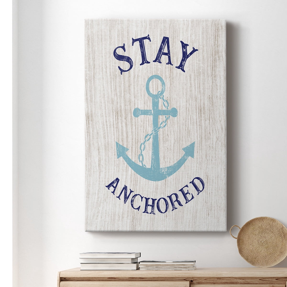 Stay Anchored Premium Gallery Wrapped Canvas - Ready to Hang