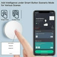 thumbnail image 2 of Tuya Smart Zigbee Button Wireless Scene Switch Multi-mode Single/double, 2 of 5