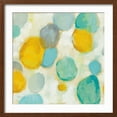 thumbnail image 2 of Art.com Painted Pebbles II Art Print by Silvia Vassileva, Brown Frame Wall Art, 21" x 21", 2 of 5